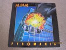 DEF LEPPARD VINYL LP PYROMANIA 1983 MERCURY RECORDS PHOTOGRAPH ROCK OF AGES