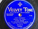 Kate Smith on Velvet Tone 78 RPM 2512 JUST FRIENDS & BETWEEN DEVIL AND SEA