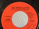 70's Northern Soul 45 Brown Sugar The Game Is Over on Capitol HEAR