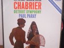 Paul Paray Chabrier LP Mercury Living Presence Stereo DG strong EX