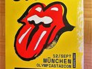 WIE NEU  (UNGEFALTET) Mint  2017 ROLLING STONES München Tour Poster No Filter