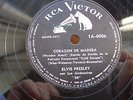 ELVIS PRESLEY 78 BLUE SUEDE SHOES (1960 VERSION) / WOODEN HEART RCA VICTOR 4006