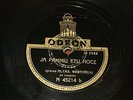 POLISH 78 RPM  ODEON ALEXANDER WERTYNSKI