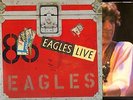 THE EAGLES eagles live (original uk with poster) DOUBLE LP EX/EX K62032