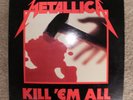 Metallica - KILL 'EM ALL Lp - 1st press MEGAFORCE Records *** NM ***