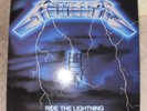 Metallica - RIDE THE LIGHTNING Lp - 1st press MEGAFORCE Records *** NM ***