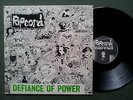 RIPCORD - Defiance Of Power (RARE vinyl LP 1987, Heresy, DRI, Discharge)