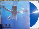 Nirvana Nevermind LP Grunge Rock Alt NM Blue Vinyl COBAIN records SIMPLY 2009