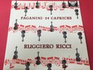 SXL 2194 RUGGIERO RICCI-PAGANINI / 24 CAPRICES ED1