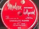 BLUES 78 JOE HILL LOUIS Chocolate Blonde/Peace of Mind MODERN 856 VG+ 1951