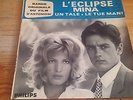 45T BOF  EP  L'ECLIPSE MINA PHILIPS 433704  NMINT MINT  LANGUETTE