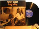 SONNY TERRY SONNY IS KING GREAT BLUES LP ON BLUESVILLE LP 1059  VAN GELDER  RVG