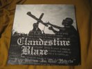 CLANDESTINE BLAZE fire burns in our hearts ORIG VINYL LP mutiilation moonblood
