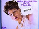 ARETHA FRANKLIN NEVER LOVED THE MAN VERY RARE ORIG'67 ATLANTIC MONO LP w/STICKER