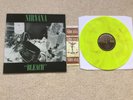 Nirvana Bleach Green Marbled vinyl and Paris Ticket