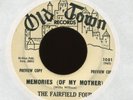 THE FAIRFIELD FOUR Memories of My Mother on Old Town Promo R&B Doo Wop Hear