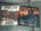 High On Fire Vinyl LP Lot, original pressing & limited color pressing, stoner