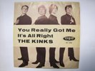 THE KINKS - YOU REALLY GOT ME -  It`s All Right - 7