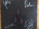 AFI (Davey Havok/Crash/Sorrow/Dreamcar) Rare Signed Autographed Red Vinyl Blood