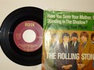 ROCK & ROLL 45 RPM RECORD - THE ROLLING STONES - GERMAN DECCA WITH PICTURE SLEEV