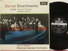 SXL 6026 WB ED1 Bartok Divertimento for Strings, Barshai, Moscow Chamber Orch.