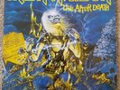 iron maiden live after death vinyl LP - Rare double printed label in manufacture