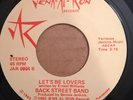 SOUL 45 Back Street Band SHAKE/LET'S BE LOVERS Jenk-Al-Ron Records JAR 0004 1982