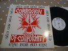RARE UK VINYL LP CORROSION OF CONFORMITY EYE FOR AN EYE INCLP2 HARDCORE PUNK