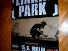 ABGESAGT  2003 XL 84cm Concert-Tour Promo Poster LINKIN PARK Meteora / Berlin