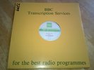 BBC Transcription LP In Concert no. 276 with The Stranglers Vinyl