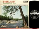SXL 6125 WB ED1 Sibelius, Symphony #2, Maazel, Vienna Philharmonic Orchestra