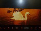 VAN MORRISON SIGNED AVALON SUNSET LP RARE AUTOGRAPH LEGEND