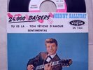 johnny hallyday rare epl 24000 baisers label rose et blanc+gros sigle super etat