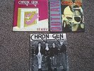 CHRON GEN X 3 SINGLES / VINYL / ORIGINAL / PUPPETS OF WAR EP / OUTLAW / REALITY