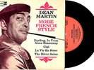 DEAN MARTIN - MORE FRENCH STYLE - RARE EP 7