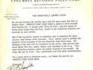 JOHNNY CASH--PROMO ONLY TITLE SLEEVE + RED VINYL--(UNDERSTAND YOUR MAN)--PS--PIC