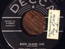 Bobby Darin and the Jaybirds, Rock Island Line 45, 1956 Decca ROCKABILLY