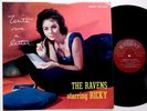The RAVENS starring RICKY Write Me a Letter 50's  Doo Wop LP 2nd press  #879