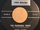 * GENE CASEY Pachanga Twist/Azure Te LATIN SOUL JAZZ POPCORN Tru-Sound 45 HEAR