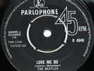 BEATLES 2nd Press UK Black Parlophone 45 - Love Me Do / PS I Love You  EX-
