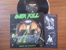 Overkill - Under The Influence 1988 original Megaforce LP Ex-