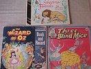 1954 Audio Book of Storytime Favorites Jane Webb Wizard of Oz 3 Blind Mice 45s