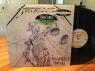 METALLICA: And Justice For All, Elektra Records, Audiophile, Promo, OOP Lp Rare