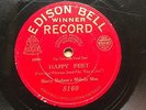 AL BOWLLY + HARRY HUDSON’S MELODY MEN - 'HAPPY FEET' EDISON BELL 78, HOT & RARE
