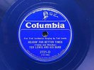 TED LEWIS & HIS BAND - ‘HEADIN’ FOR BETTER TIMES/ NEW FAREWELL BLUES’ BLUE WAX