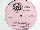 JOE R LEWIS-LOVE OF MY OWN ON TARGET RARE CHICAGO HOUSE 12
