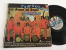 LOS YIMBOLA COMBO Contigo y Aqui GUAGUANCO Salsa Mexican Vinyl LP 1975 Vg Ex