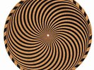 cork Turntable Slipmat / cork mat / lab - .psychedelic geometric.