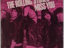 ROLLING STONES: Miss You / Far Away Eyes UK Pink Wax 12”