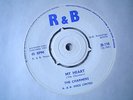 UK R&B JB 118-THE CHARMERS-MY HEART/ANGEL LOVE-NR EX